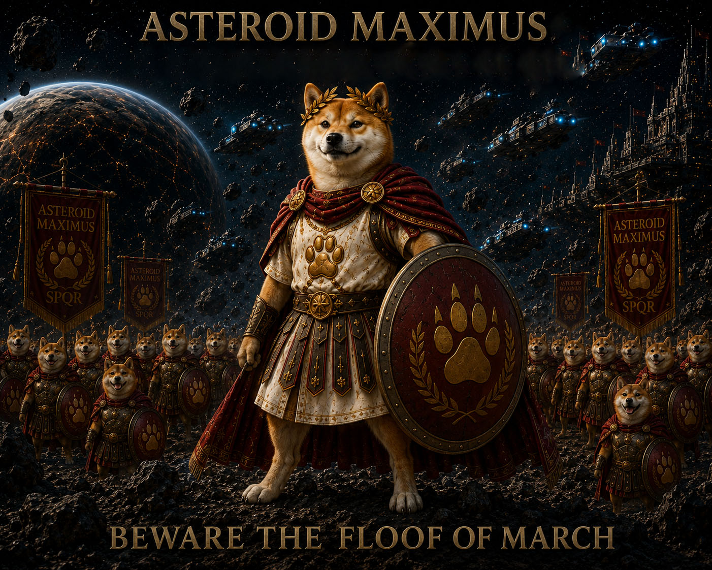 ASTEROID MAXIMUS samurai warrior