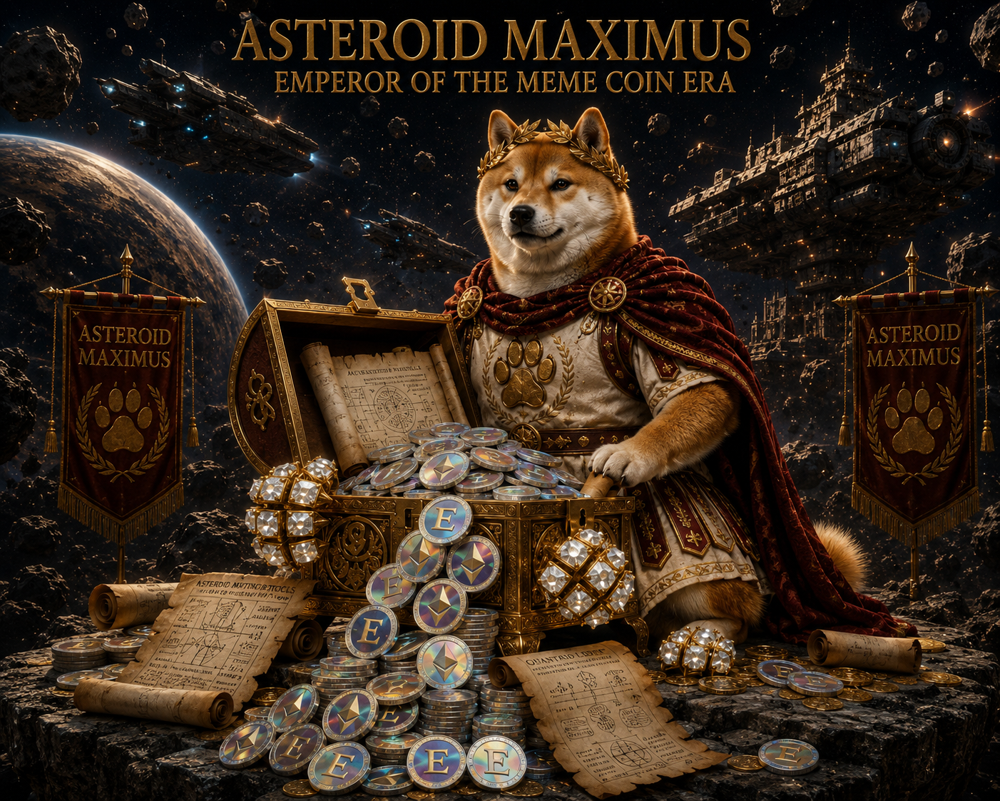 ASTEROID MAXIMUS with treasure
